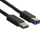 USB 3.0 Kabel, A - B, 1.8 m